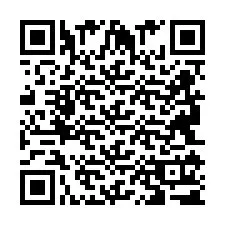 Codice QR per il numero di telefono +2694111742