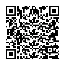 QR Code pour le numéro de téléphone +2694111748