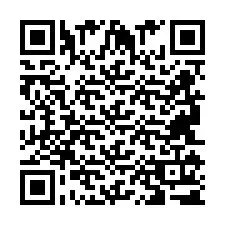 QR-code voor telefoonnummer +2694111757