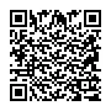 QR-koodi puhelinnumerolle +2694111761