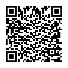 QR-код для номера телефона +2694111768