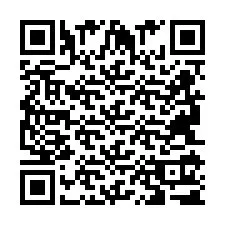 QR-код для номера телефона +2694111783