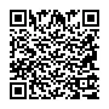 QR-код для номера телефона +2694111785