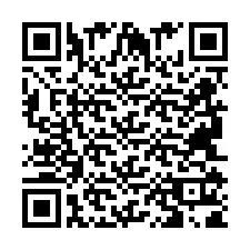 QR Code for Phone number +2694111823