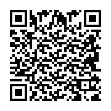 Kode QR untuk nomor Telepon +2694111826