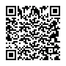 Kode QR untuk nomor Telepon +2694111830