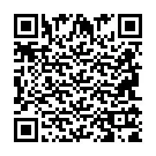 QR-Code für Telefonnummer +2694111845