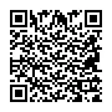 QR-code voor telefoonnummer +2694111847