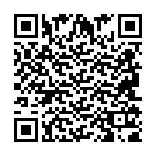 QR-code voor telefoonnummer +2694111869