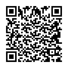 QR Code pour le numéro de téléphone +2694111926