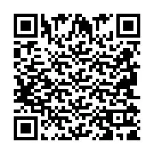 QR kód a telefonszámhoz +2694111928