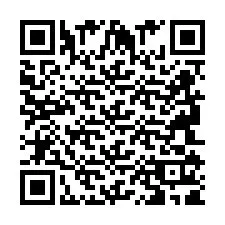 QR-koodi puhelinnumerolle +2694111930