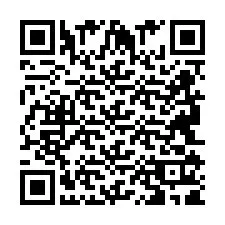 Codice QR per il numero di telefono +2694111932