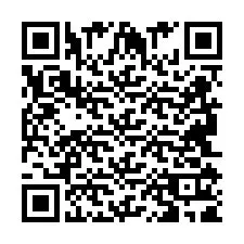 QR код за телефонен номер +2694111936