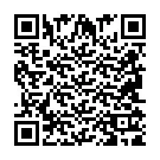 QR-код для номера телефона +2694111939