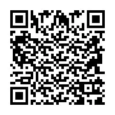 QR-koodi puhelinnumerolle +2694111941