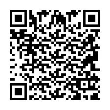 Codice QR per il numero di telefono +2694111971