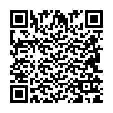 QR Code สำหรับหมายเลขโทรศัพท์ +2694111972