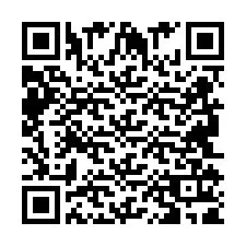 QR Code pour le numéro de téléphone +2694111976