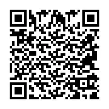 QR-koodi puhelinnumerolle +2694111983