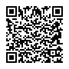 Codice QR per il numero di telefono +2694112001