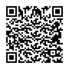 Codice QR per il numero di telefono +2694112127