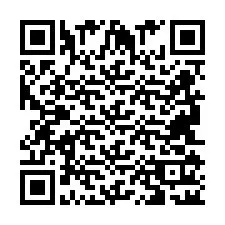 Codice QR per il numero di telefono +2694112137