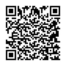 Codice QR per il numero di telefono +2694112155