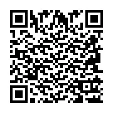 Código QR para número de teléfono +2694112348