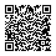 Código QR para número de telefone +2694112437