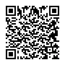 Codice QR per il numero di telefono +2694112452