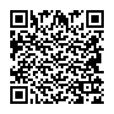 Codice QR per il numero di telefono +2694112456