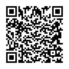 Código QR para número de telefone +2694112571