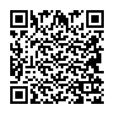 QR код за телефонен номер +2694112572