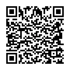 QR-код для номера телефона +2694112588