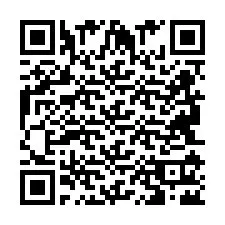 QR-code voor telefoonnummer +2694112606