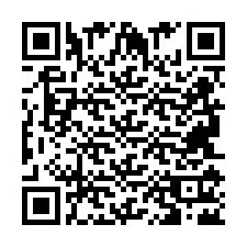 Codice QR per il numero di telefono +2694112617