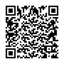 Codice QR per il numero di telefono +2694112621