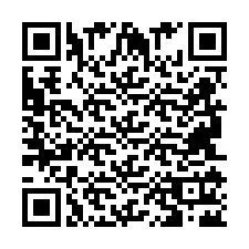 Código QR para número de teléfono +2694112647