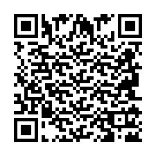 QR-код для номера телефона +2694112648