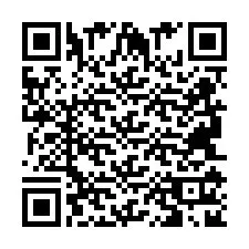 Codice QR per il numero di telefono +2694112813