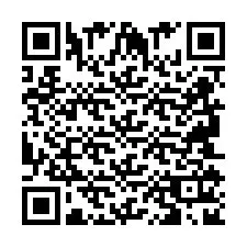 Kod QR dla numeru telefonu +2694112868