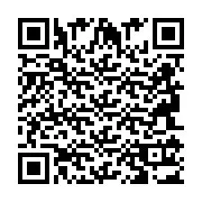 Código QR para número de teléfono +2694113040