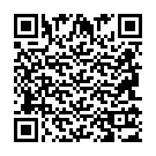 Código QR para número de teléfono +2694113041