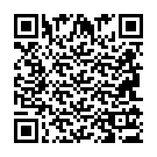 Codice QR per il numero di telefono +2694113245