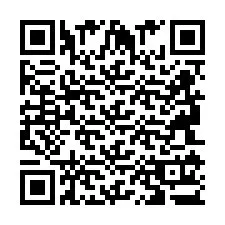 Codice QR per il numero di telefono +2694113340