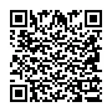 QR-code voor telefoonnummer +2694113348