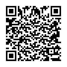 Kod QR dla numeru telefonu +2694113349