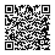 Codice QR per il numero di telefono +2694613566