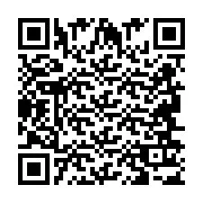 QR-код для номера телефона +2694613576